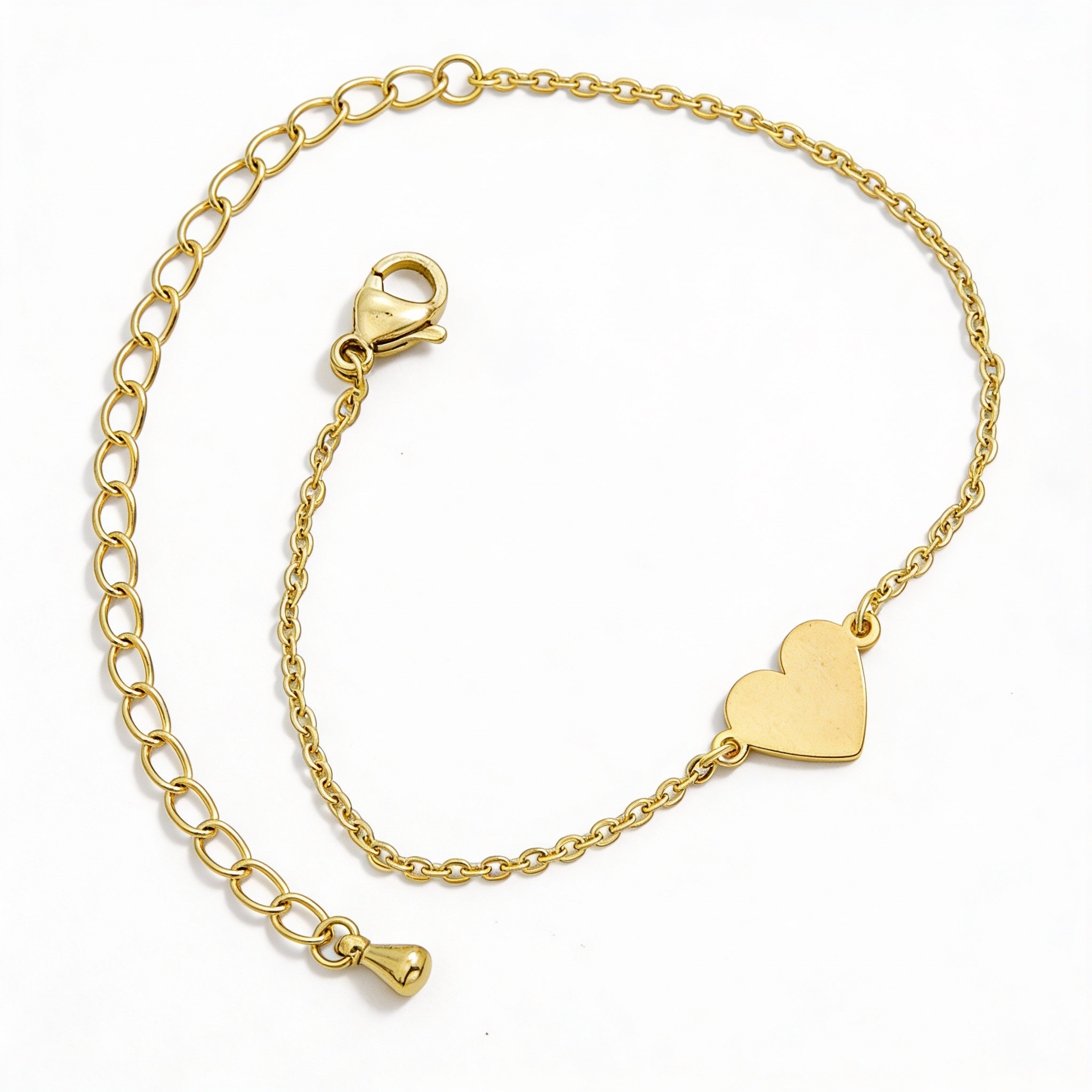 Personalisierbares Armband mit Herz Symbol - Individuelles Armband