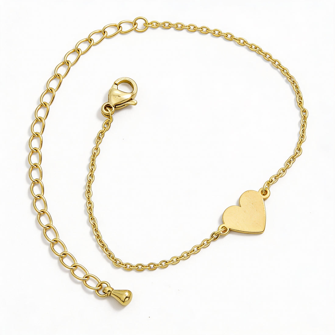 Personalisierbares Armband mit Herz Symbol - Individuelles Armband